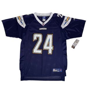 Reebok Ryan Mathews San Diego Chargers NFL Jersey On Field 24 NWT